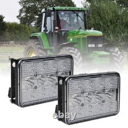 2PCS Front LED Headlight lamp AL75339 For John Deere 6000-7010 Series tractors