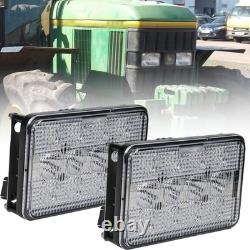2PCS Front LED Headlight lamp AL75339 For John Deere 6000-7010 Series tractors