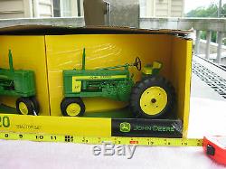 2 John Deere 116 Scale Ertl Die Cast Metal Model Tractors 50 & 520 New In Box