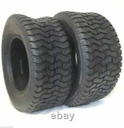 (2) New 16x6.50-8 TURF TIRES 4 Ply Tubeless John Deere Lawn Mower Tractor Rider