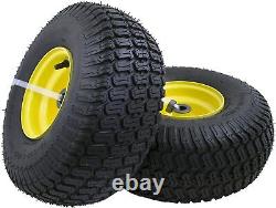 2 Tubeless Front Tire Set for John Deere 180 L111 L110 L118 D140 D160 D110 LT155