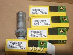 (3)John Deere OEM Genuine Hydraulic Quick Coupler Socket AL237055 For 6M-1654