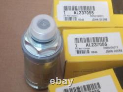(3)John Deere OEM Genuine Hydraulic Quick Coupler Socket AL237055 For 6M-1654