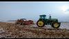 3 John Deere Tractors Hauling Manure Near West Alexandria Ohio