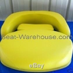 3 Piece Yellow Seat Cushion Set John Deere 3010,4020,4320,4520,5020,7520#bh