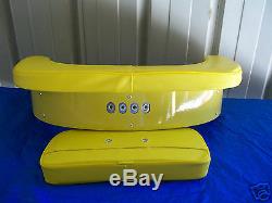 3 Piece Yellow Seat Cushion Set John Deere 3010,4020,4320,4520,5020,7520#bh