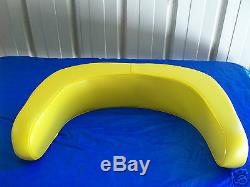 3 Piece Yellow Seat Cushion Set John Deere 3010,4020,4320,4520,5020,7520#bh