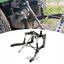 3 Point Hitch Kit WithClosed Frame Hook For John Deere 140 300 317 CAT 0 Tractor
