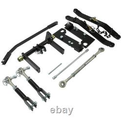 3 Point Hitch Kit WithClosed Frame Hook For John Deere 140 300 317 CAT 0 Tractor