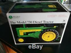 3 precision john deere tractors 730 diesel #13 630 #21 A with cultivator 1/16