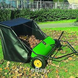 42 in. 24 cu. Ft. Tow-Behind Lawn Sweeper Riding Mower Tractor John Deere