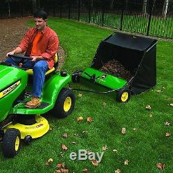 42 in. 24 cu. Ft. Tow-Behind Lawn Sweeper Riding Mower Tractor John Deere