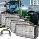 4pcs Led Headlights Lamps Bulbs For John Deere Tractors 8210t, 8310t, 8410t