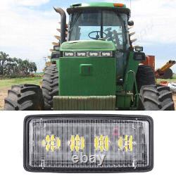 4Pcs LED HEADLIGHTS LAMPS BULBS For John Deere Tractors 8210T, 8310T, 8410T