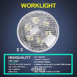 4X Headlight Work Light For John Deere Tractors 30 Series4030, 4230, 4430, 4630