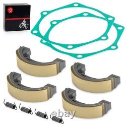 4 Brake Shoes Springs Gasket Kit for Compact Utility Tractors John Deere 650 670