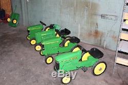 (4) -John Deere Pedal Tractor ERTL Estate Sale