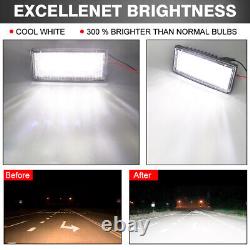 4pcs LED Upper Cab Light Fit For John Deere 8000 Series 8100, 8200, 8300, 8400