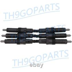 6PCS AR74665 New Fuel Injectors for John Deere Tractors 4050 4250 4430 4440