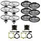 8302201 Jw Speaker Complete Led Light Kit Fits John Deere R Series Tractors
