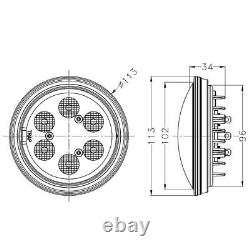 8Pcs LED Work Light For John Deere Tractors 4020 4620 4755 4840 4955 4250 4440