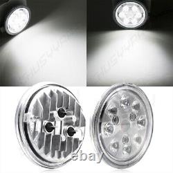 8X Round LED Fender Work Light RE336111 For John Deere Tractors 4555, 4755, 4955