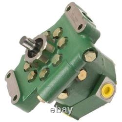 8 Piston, Keyed Shaft Hydraulic Pump Fits John Deere Tractors 2630, 3120, 3130+