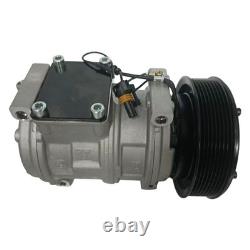 AC Compressor Fits John Deere Tractors 8 Grooves OE# RE46609 AH169875