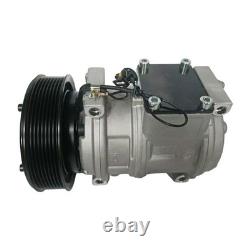 AC Compressor Fits John Deere Tractors 8 Grooves OE# RE46609 AH169875