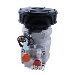 AC Compressor Fits John Deere Tractors 8 Grooves OE# RE46609 AH169875