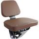 Al173569 Brown Vinyl Folding Buddy Seat Al114321 Fits John Deere Tractors