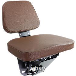 AL173569 Brown Vinyl Folding Buddy Seat AL114321 Fits John Deere Tractors