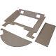 Al56234 Headliner Kit Brown Vinyl For John Deere 1640 2040 2140 2550 ++ Tractors