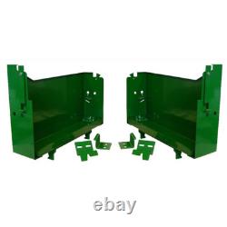 AR26617 Right & AR26618 Left Side Battery Boxes Fits John Deere Tractors