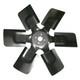 Ar60401 New 6 Blade Fan 24 Fits John Deere Tractors 4430 4630