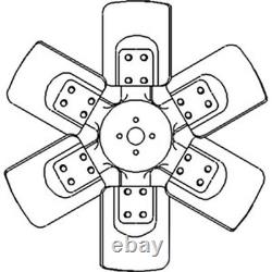 AR60401 New 6 Blade Fan 24 Fits John Deere Tractors 4430 4630