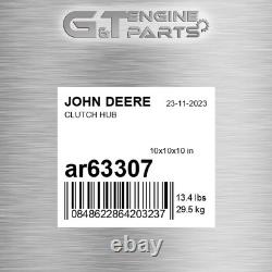 AR63307 CLUTCH HUB fits JOHN DEERE (New OEM)