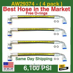 AW29374 -6,100 psi PREMIUM Hose- for JOHN DEERE 6 PACK