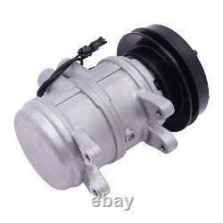 A/C Compressor withClutch For John Deere Tractors RE10972 RE12513 RE12514 RE57936