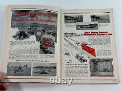 Antique 1910's John Deere Farm Equipment Catalog Moline Ill tractor