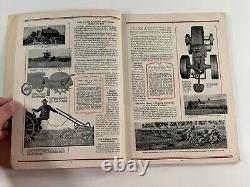 Antique 1910's John Deere Farm Equipment Catalog Moline Ill tractor