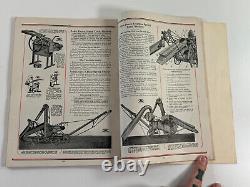 Antique 1910's John Deere Farm Equipment Catalog Moline Ill tractor