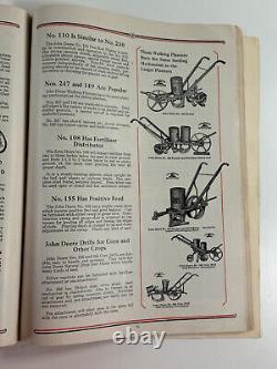 Antique 1910's John Deere Farm Equipment Catalog Moline Ill tractor