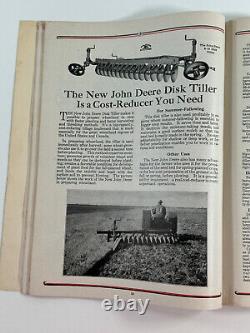 Antique 1910's John Deere Farm Equipment Catalog Moline Ill tractor