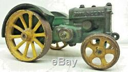 Antique Vindex Toys John Deere Model D Cast Iron Toy Tractor