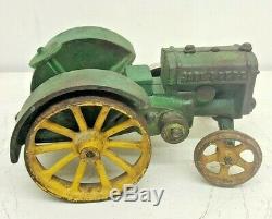 Antique Vindex Toys John Deere Model D Cast Iron Toy Tractor
