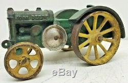 Antique Vindex Toys John Deere Model D Cast Iron Toy Tractor