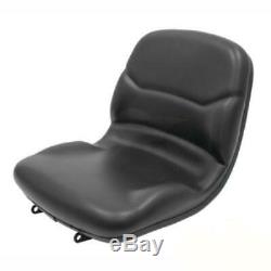 BLACK SEAT fits John Deere COMPACT TRACTORS 670,770,790,870,970,990,1070,3005 #J