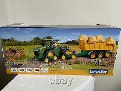 BRUDER JOHN DEERE 9620RX Tractor with Tracks 04055 Scale 116 Brand New