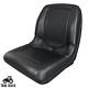Black Flip Up Seat For John Deere 650 750 850 950 1050 900ch Tractor Ch16115